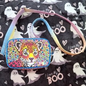 Loungefly Multicolor Leopard Kids Crossbody Bag
